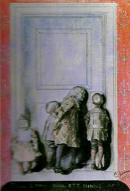 Carl Larsson da,n fore julafton china oil painting image